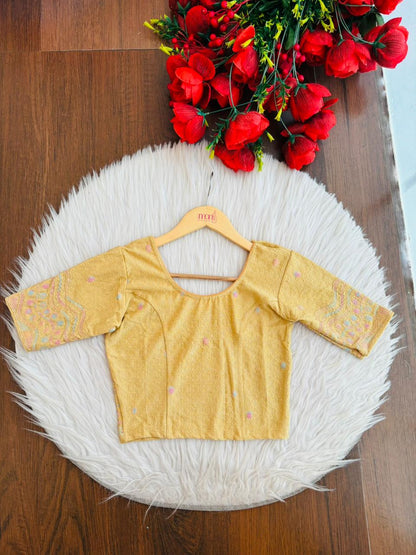 Bend the Trend-Stretchable Knitted Blouse