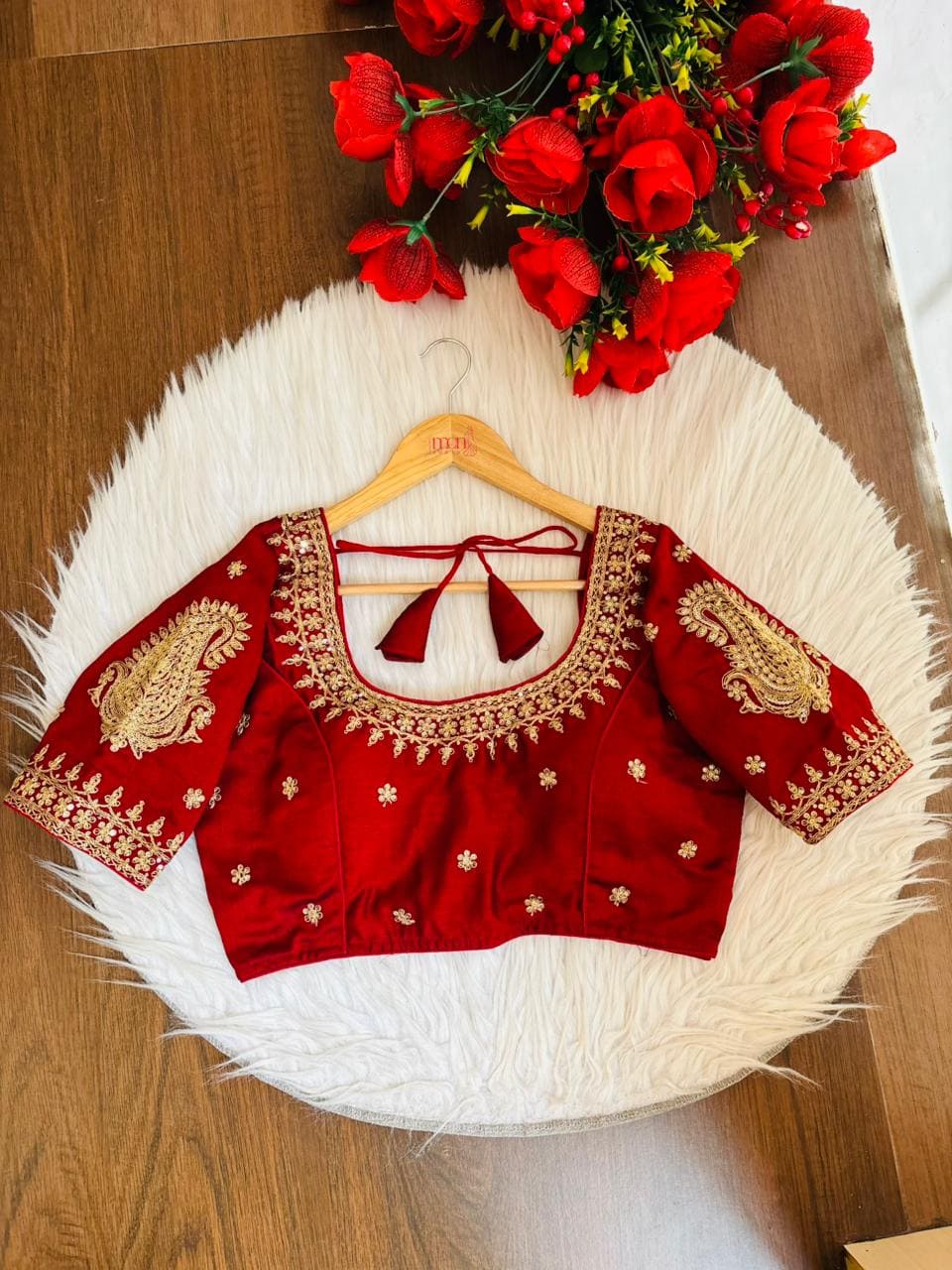 Gold Glitz New Designer Blouse