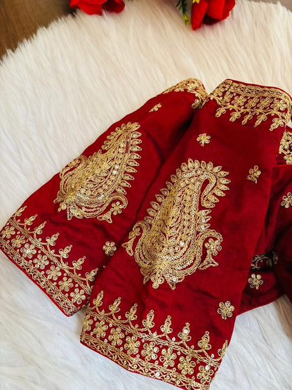 Gold Glitz New Designer Blouse