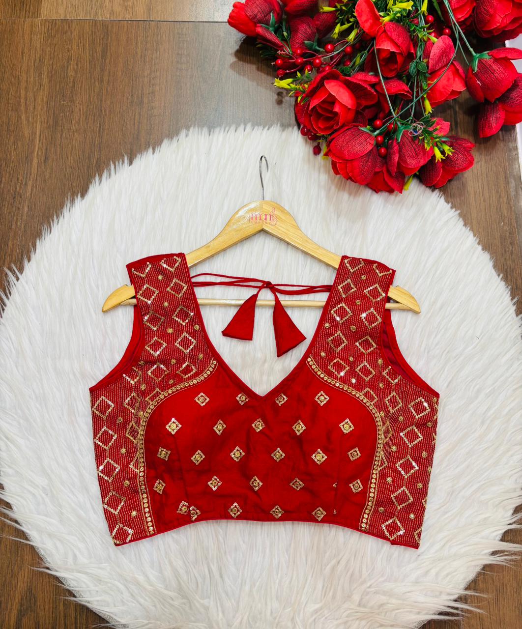 Golden Crown- Designer Blouse