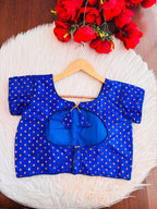 Blue Diva Francy Silk Blouse