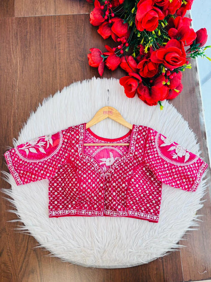 Soft Aura-Designer Organza Blouse