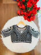 Soft Aura-Designer Organza Blouse