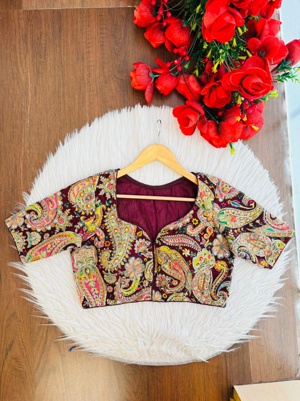 Kashish - Designer Crepe Blouse