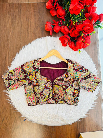 Kashish - Designer Crepe Blouse