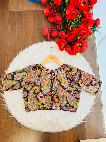 Kashish - Designer Crepe Blouse