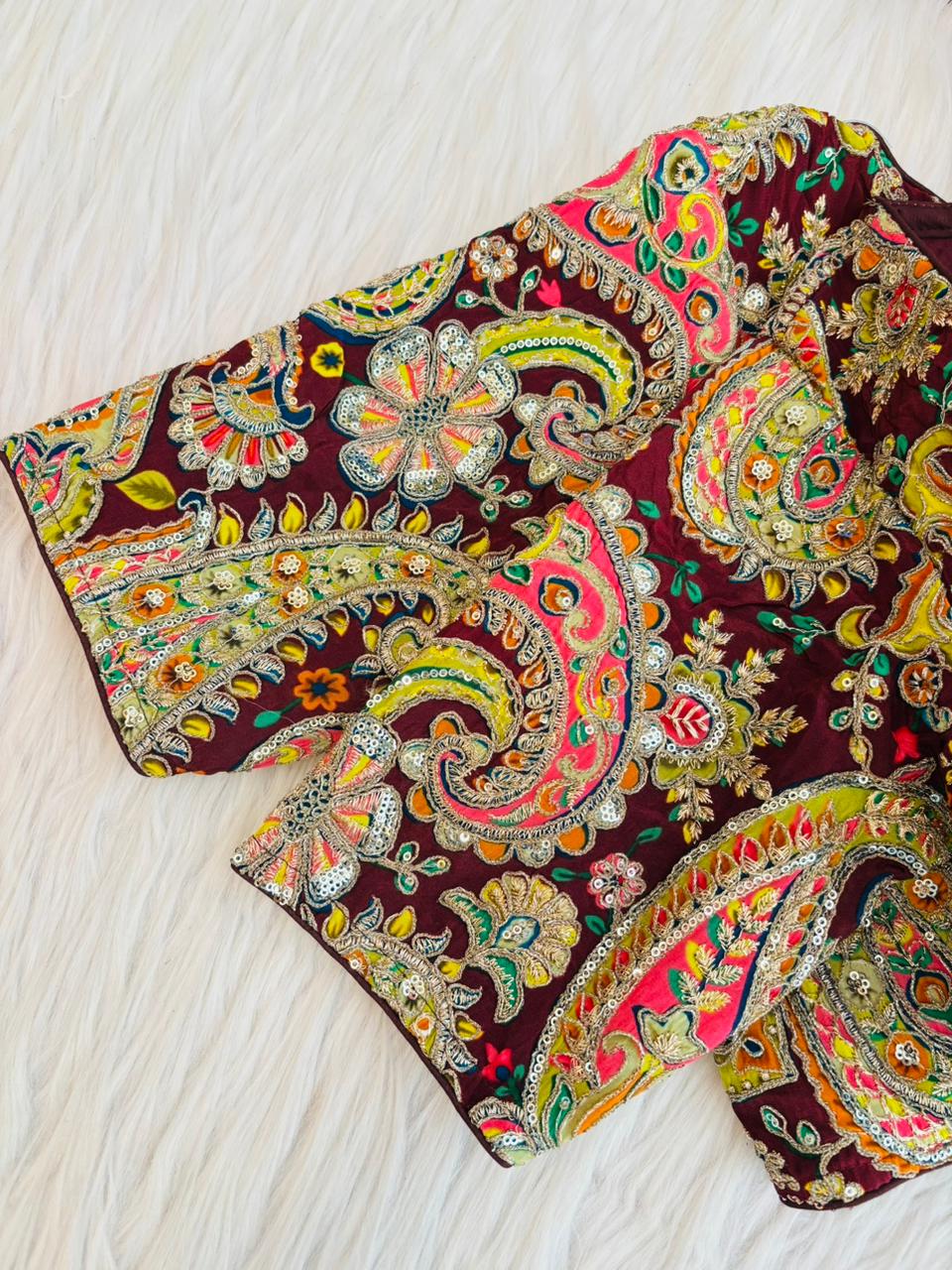Kashish - Designer Crepe Blouse