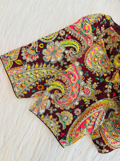 Kashish - Designer Crepe Blouse