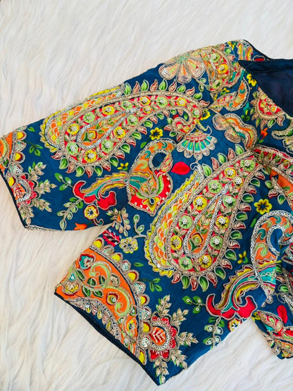 Kashish - Designer Crepe Blouse