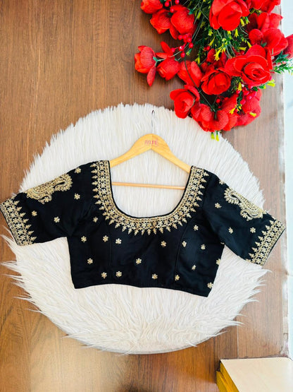 Gold Glitz New Designer Blouse