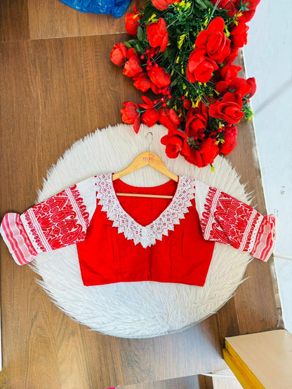 Red Whisper Heritage Blouse