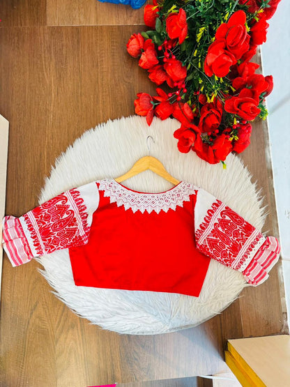 Red Whisper Heritage Blouse