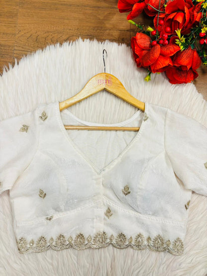 Mon Amaar Pearl Grace Blouse (Only Blouse)