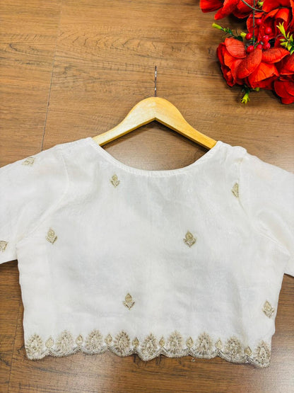 Mon Amaar Pearl Grace Blouse (Only Blouse)