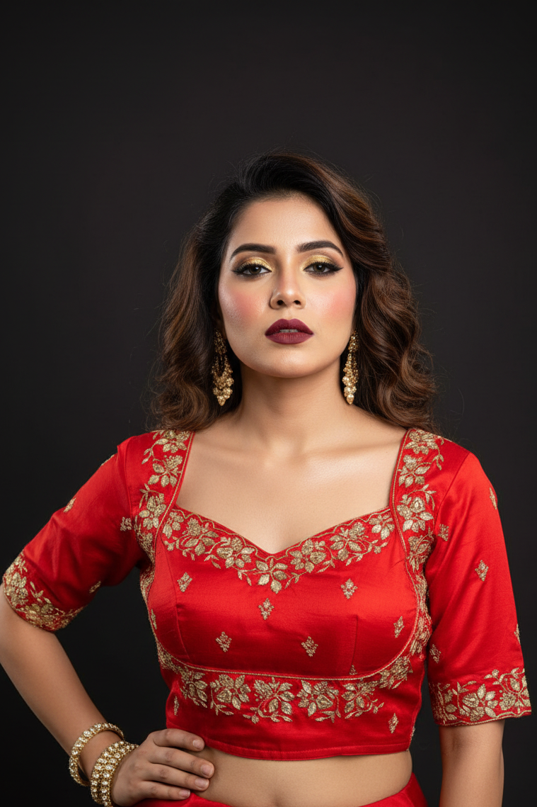 Silsila Threads of Love- Embroidered Blouse