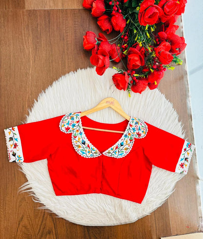 The Garden Hem- (Designer Blouse)