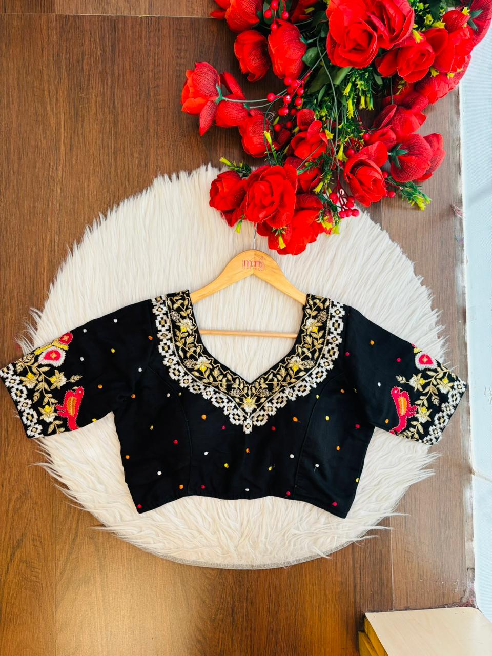 Already Famous-(Vichitra Silk Blouse)