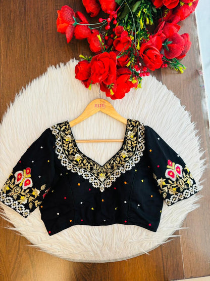 Already Famous-(Vichitra Silk Blouse)