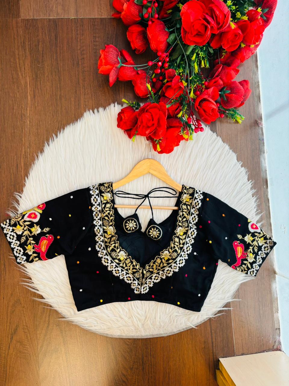 Already Famous-(Vichitra Silk Blouse)