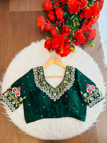 Already Famous-(Vichitra Silk Blouse)