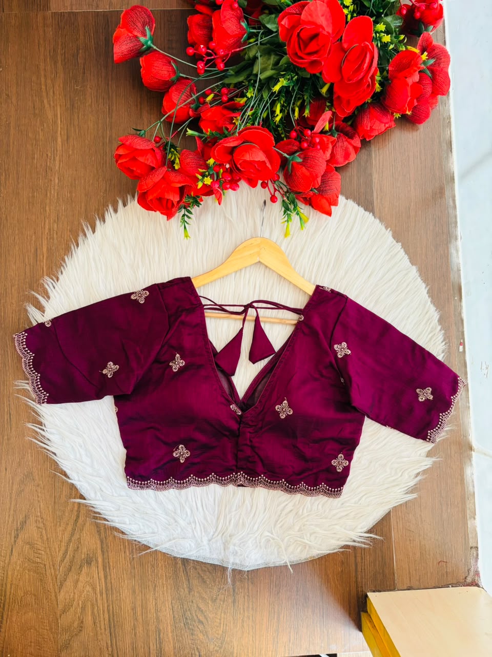 Way to Say  V-Neck Blouse
