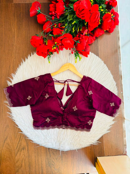 Way to Say  V-Neck Blouse