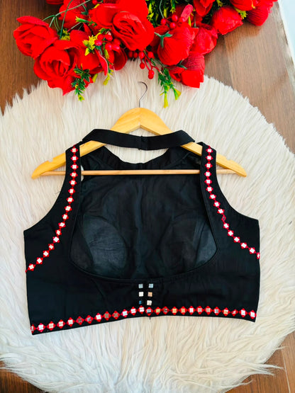 Reflection Speaks -Cotton Silk Blouse