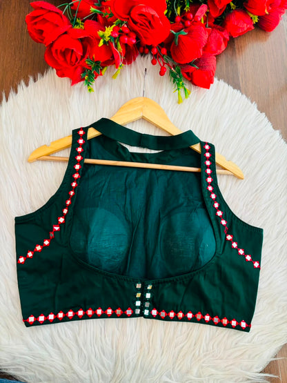 Reflection Speaks -Cotton Silk Blouse