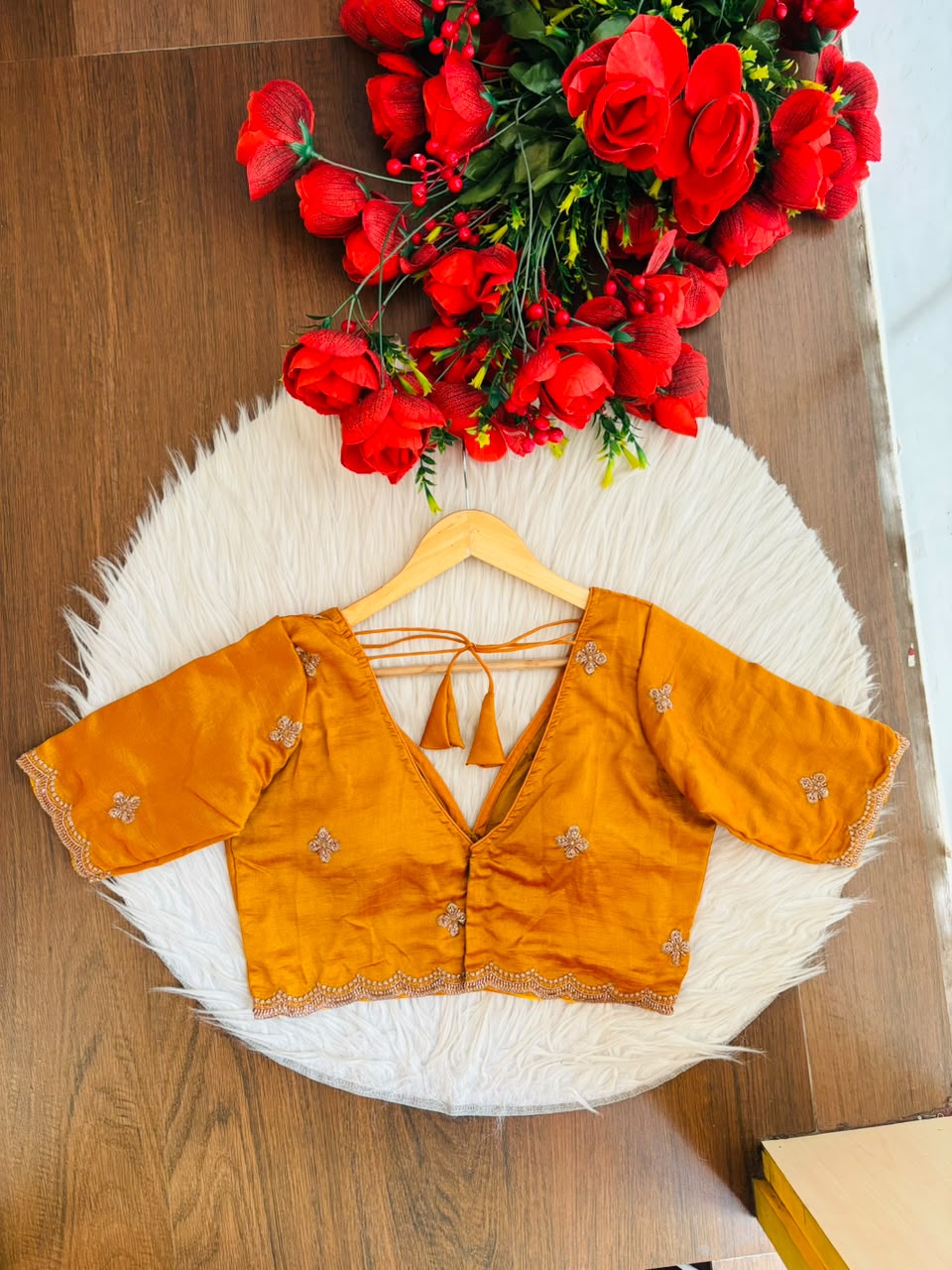 Way to Say  V-Neck Blouse