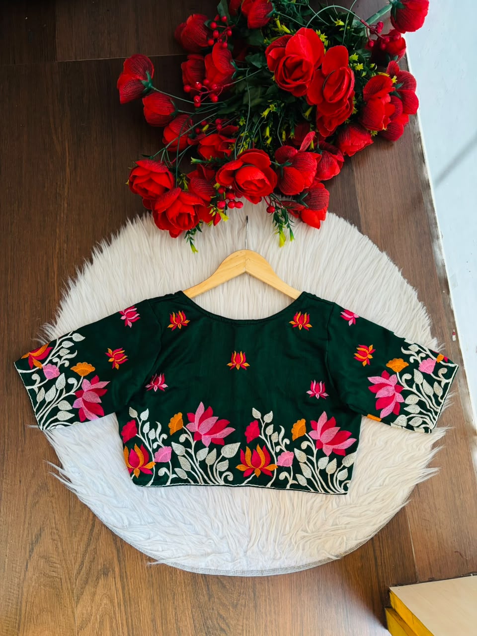 Lost in Lotus  -Designer Blouse