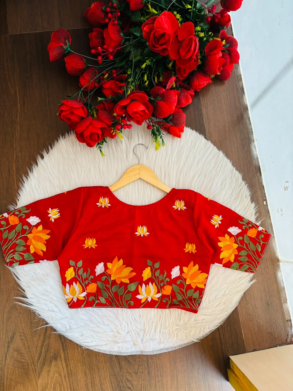 Lost in Lotus  -Designer Blouse