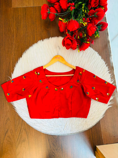 Vintage French Knot Blouse