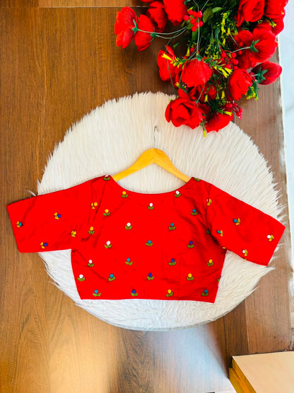 Vintage French Knot Blouse