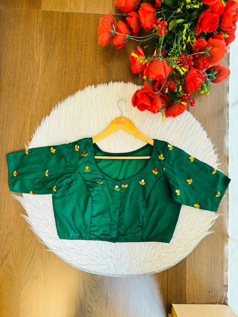Vintage French Knot Blouse