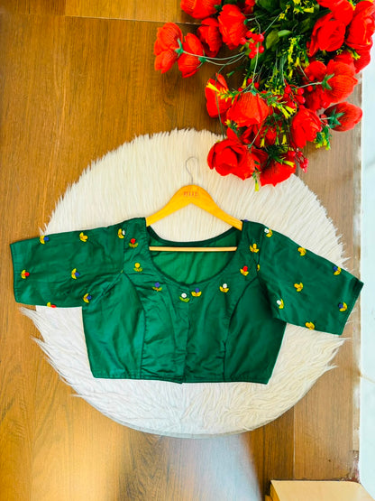 Vintage French Knot Blouse