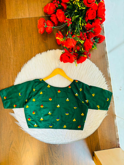 Vintage French Knot Blouse