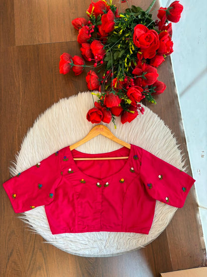 Vintage French Knot Blouse