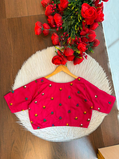 Vintage French Knot Blouse