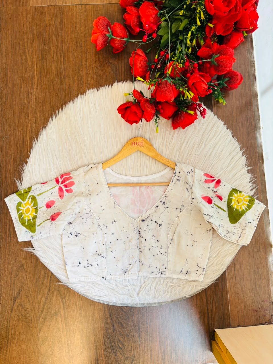Lotus Batik -Designer Blouse