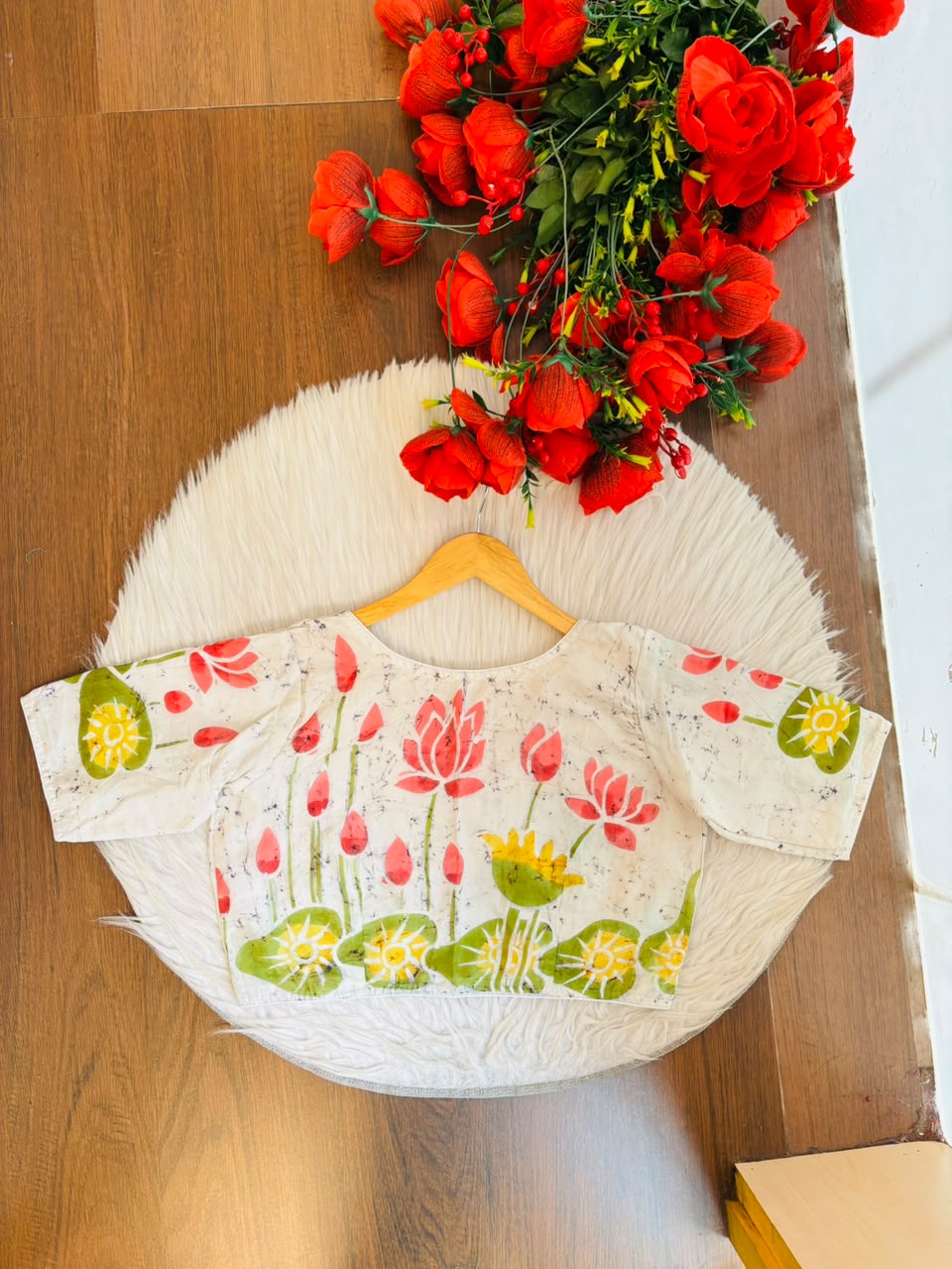 Lotus Batik -Designer Blouse