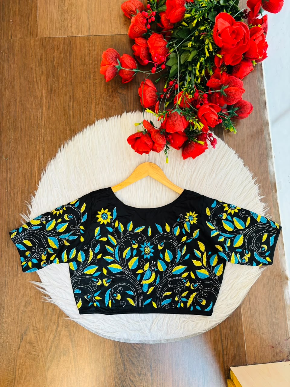 Obsessed With Kantha Stitch Blouse
