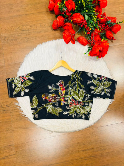 Bird Batik -Designer Blouse