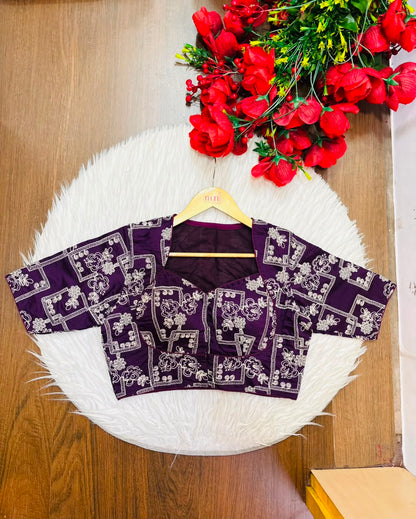 Shahi Embroidery- Designer Blouse