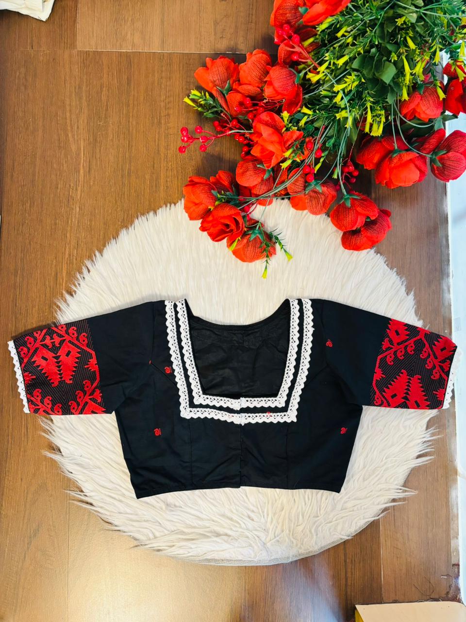 The Bengal Edit Jamdani Designer Blouse