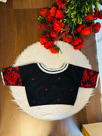 The Bengal Edit Jamdani Designer Blouse