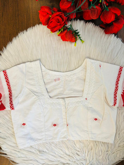 The Bengal Edit Jamdani Designer Blouse