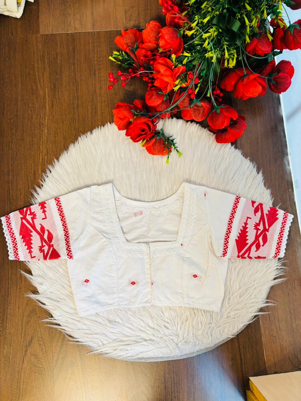 The Bengal Edit Jamdani Designer Blouse