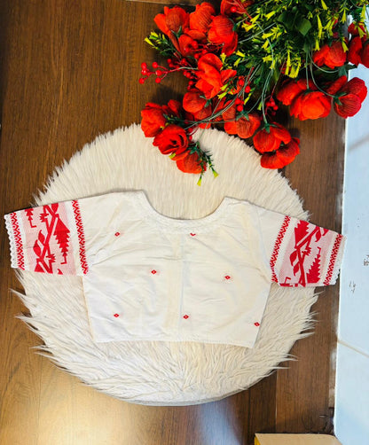The Bengal Edit Jamdani Designer Blouse