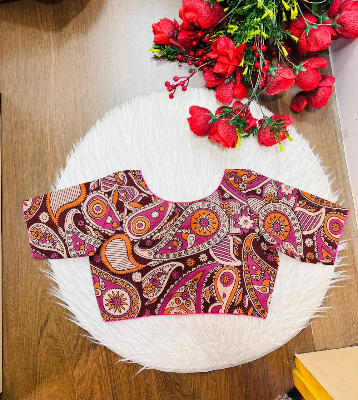 Rani Paisley Printed Designer Blouse