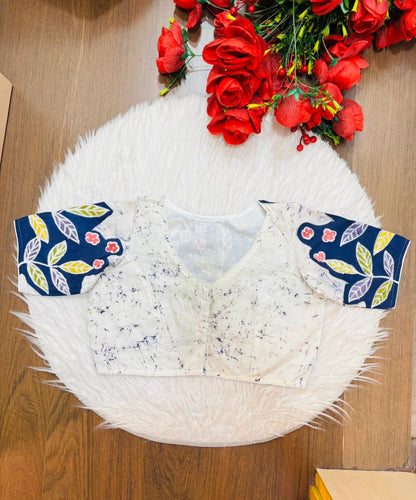 Neel Pallavi Batik Blouse